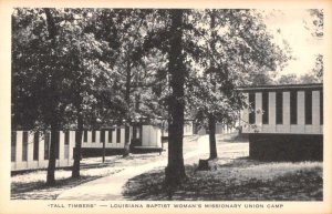 Louisiana Tall Timbers Baptist Woman's Missonary Camp Vintage Postcard JF685706
