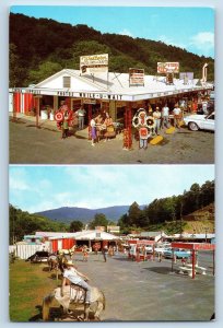 Cherokee North Carolina NC Postcard Western Photos-Arts-Crafts Multiview 1962