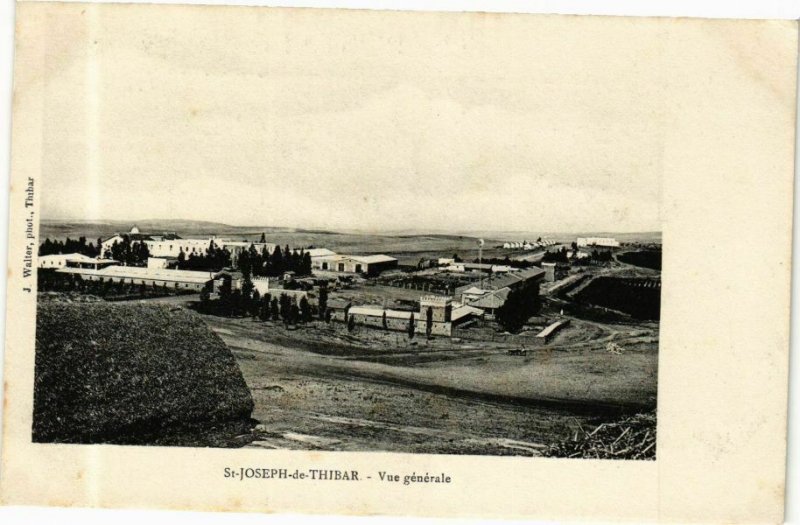 CPA AK TUNISIE St-Joseph de THIBAR-Vue générale (268678)