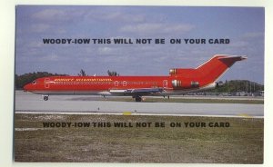 ac317 - Braniff International Boeing 727-235 , N4750 - postcard