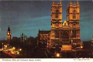 B88006 westminster abbey and parliament square london  uk 14x9cm