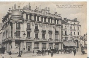 France Postcard - Angers - Place Du Ralliement Hotel Des Posteset - Ref 4921A