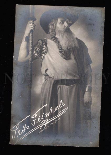 016030 Fritz FEINHALS German OPERA Star WAGNER Siegfried PHOTO