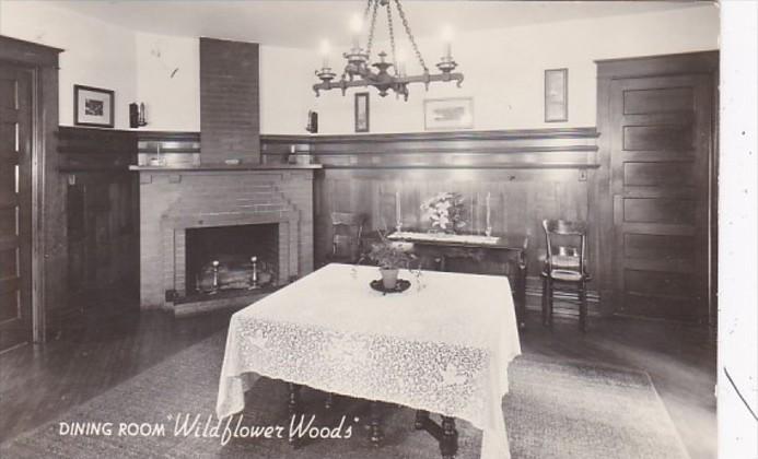 Indiana Rome City Dining Room Wildflower Woods Gene Stratton Porter State Mem...