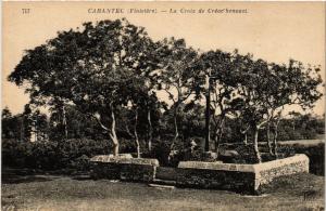 CPA CARANTEC - La Croix de Créac'heauet (457485)