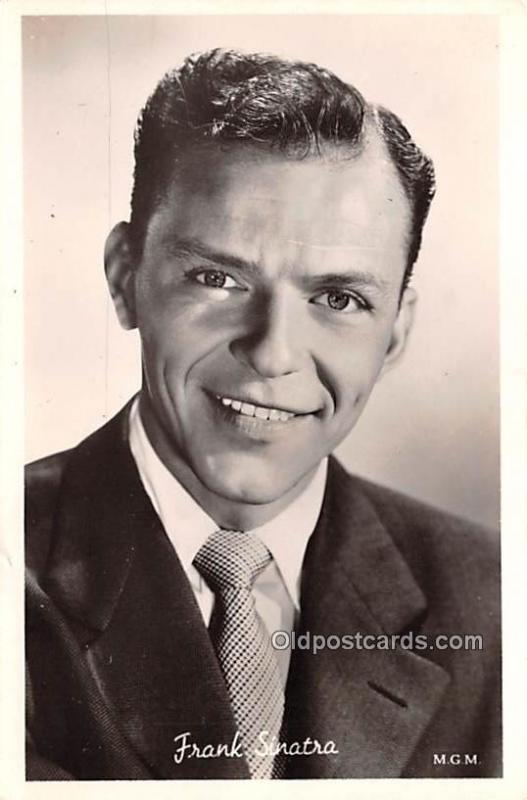 Frank Sinatra Movie Star Actor Actress Film Star Unused 