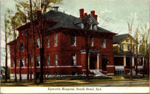 Postcard Epworth Hospital in South Bend, Indiana~139247