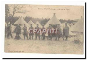 Old Postcard Camp Souges (Gironde) The police station