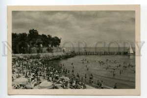 487688 1961 Ukraine Odessa Arcadia beach photo Malakhovsky ed. 3000