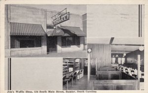 South Carolina Sumter Jim's Waffle Shop U S Highway 15-A 1940 sk2319