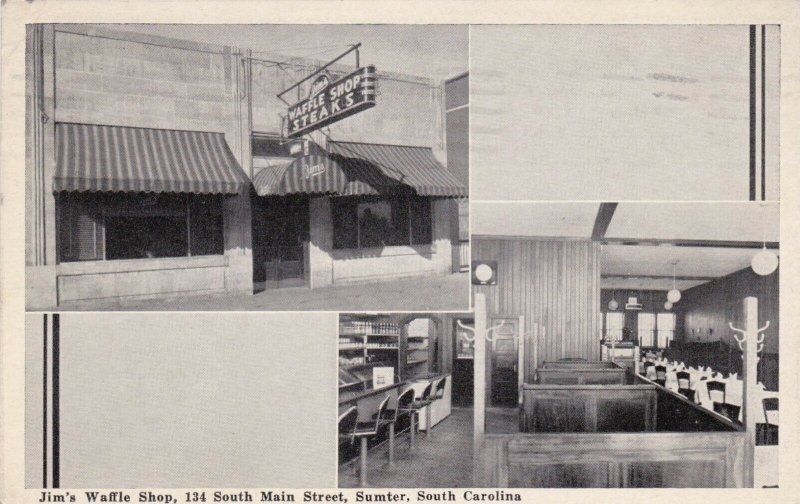 South Carolina Sumter Jim's Waffle Shop U S Highway 15-A 1940 sk2319