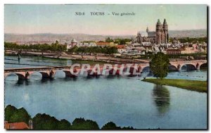 Postcard Old Tours General view