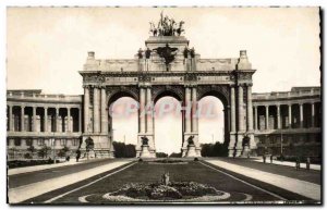 Postcard Modern Arcade du Cinquantenaire Brussels