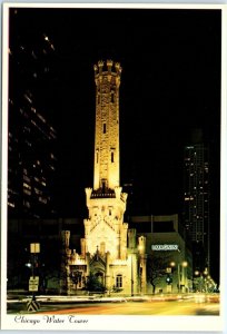 Postcard - Chicago Water Tower - Chicago, Illinois