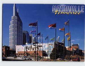 Postcard Nashville's Riverfront, Nashville, Tennessee