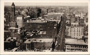 Toronto Ontario Yonge Street Victor Victrolas Music c1935 Postcard G83 