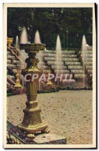 Old Postcard Versailles Chateau du Parc Grove Seed