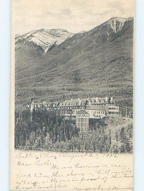 Pre-1907 HOTEL Banff Alberta AB A2550