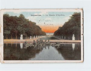 Postcard La Bassin d'Apollon, Versailles, France