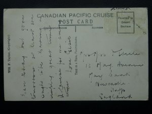 Gibralter NORTH BLUFF Canadian Pacific Cruise Post - Old RP Postcard W.F. Taylor