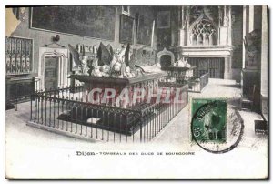Old Postcard Dijon Tombs of the Dukes of Burgundy
