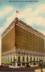 Illinois Springfield Hotel Abraham Lincoln Curteich