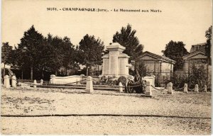 CPA Champagnole- Le Monument aux Morts FRANCE (1043320)