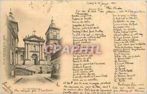 Old Postcard Saint Die La Cathedrale