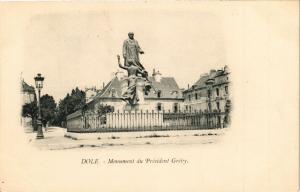 CPA DOLE-Monument du PRESident Grevy (263517)