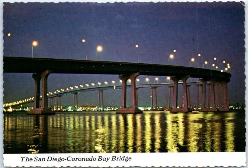 Postcard - The San Diego-Coronado Bay Bridge - California