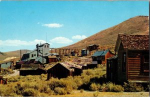 Standard Mill at Ghost Town of Bodie CA Vintage Postcard I76