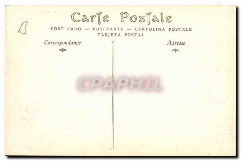 Old Postcard Chantilly Chateau De La Porte Saint Denis Stables