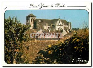 Modern Postcard St Yrieix la Perche Haute Vienne Collegiate le Moustier