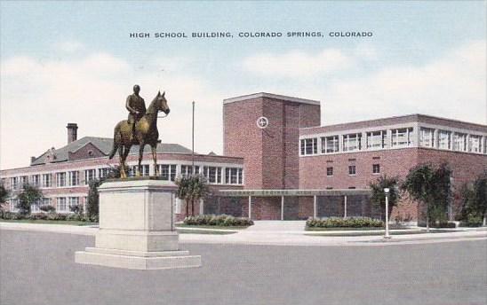 High School Building Colorado Springs Colorado