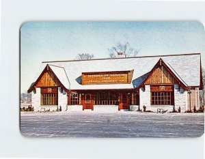 Postcard Government Tourist Pavilion Sarnia Canada