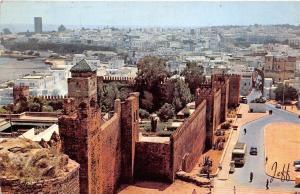 B92035 rabat panoramic view of the oudaias gardens morocco africa
