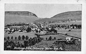 Bird's-eye View small miniature pictures non  - Delaware Water Gap, Pennsylva...