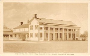 Old Clinton Inn Greenfield Village, Real Photo - Dearborn, Michigan MI  