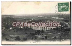 Postcard Old ST SATUR viaduct