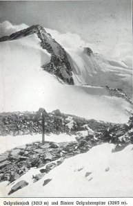 Austria Tyrol mountaineering Oelgrubenjoch und hintere Oelgrubenspitze 1909