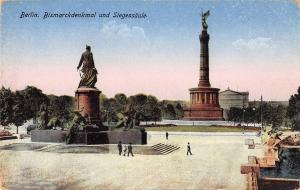 BR78085 berlin bismarckdenkmal und siegessaule germany