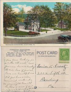 Wahington Headquarters Valley Forge,Pa