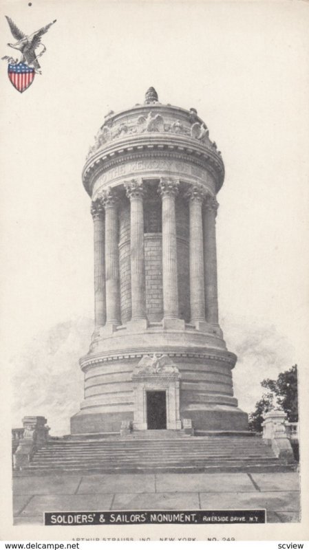 New York City , 1898 ; Soldiers & Sailers Monument