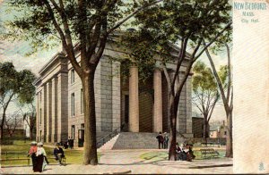 Massachusetts New Bedford City Hall 1905 Tucks