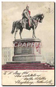 Germany - Germany - Magdeburg - Kaiser Wilhelm Denkmal - Old Postcard