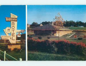 Unused Pre-1980 HUNTSMAN MOTEL Roanoke Virginia VA u0264@