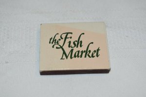 The Fish Market Omni International Miami Florida Matchbox