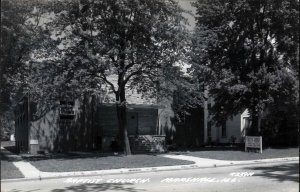 Marshall IL Baptist Church c1950 Real Photo Postcard