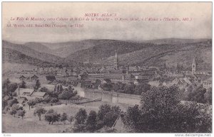 NOTRE ALSACE, La Villa de Munster, entre Colmar et le Col de la Schlucht, Fra...