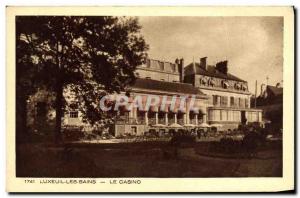 Old Postcard Luxeuil Les Bains Casino